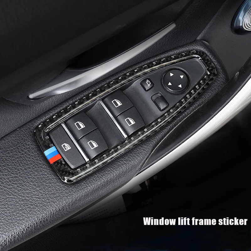 Панель управления из углеродного волокна для F30 F34 F35 2013 2018 3 4 Series 3GT|Наклейки