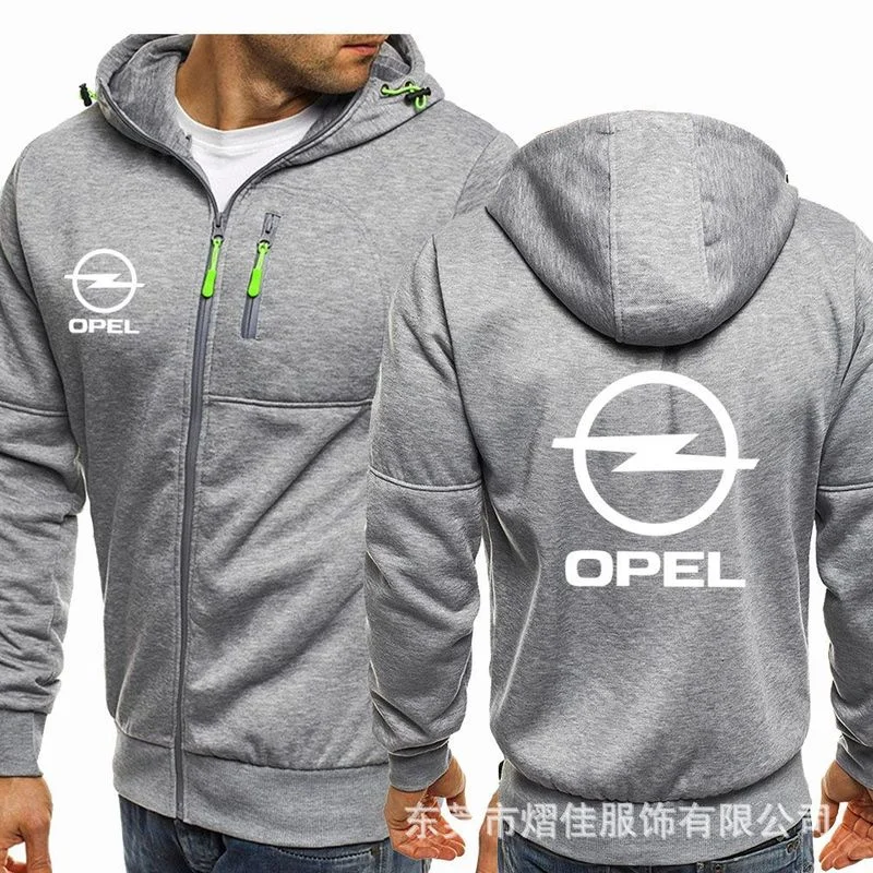 

Мужская Флисовая Толстовка с капюшоном и длинным рукавом, на молнии