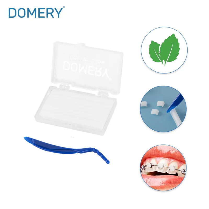6 коробок 3 упаковки 2020 оригинальный стоматологический ортодонтический воск Domery