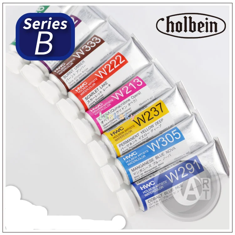 Гольбейн художника акварель 15 мл серия B Наивысшее светильник стойкость