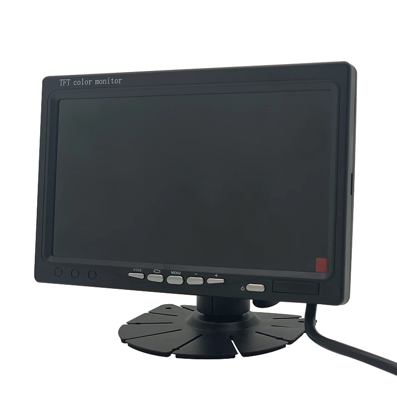 7 дюймов 800*480 1Ch 2Ch 4Ch DVR DC 12V HD видео Регистраторы Автомобильная камера заднего вида