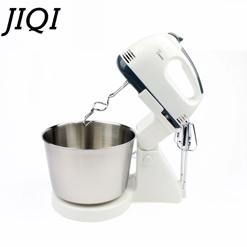 JIQI 7 скоростной Электрический миксер для тортов стоячий Миксер пищевых продуктов