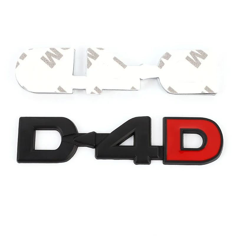 D4D D-4D логотип автомобиля Стикеры эмблема значок наклейка для Защитные чехлы