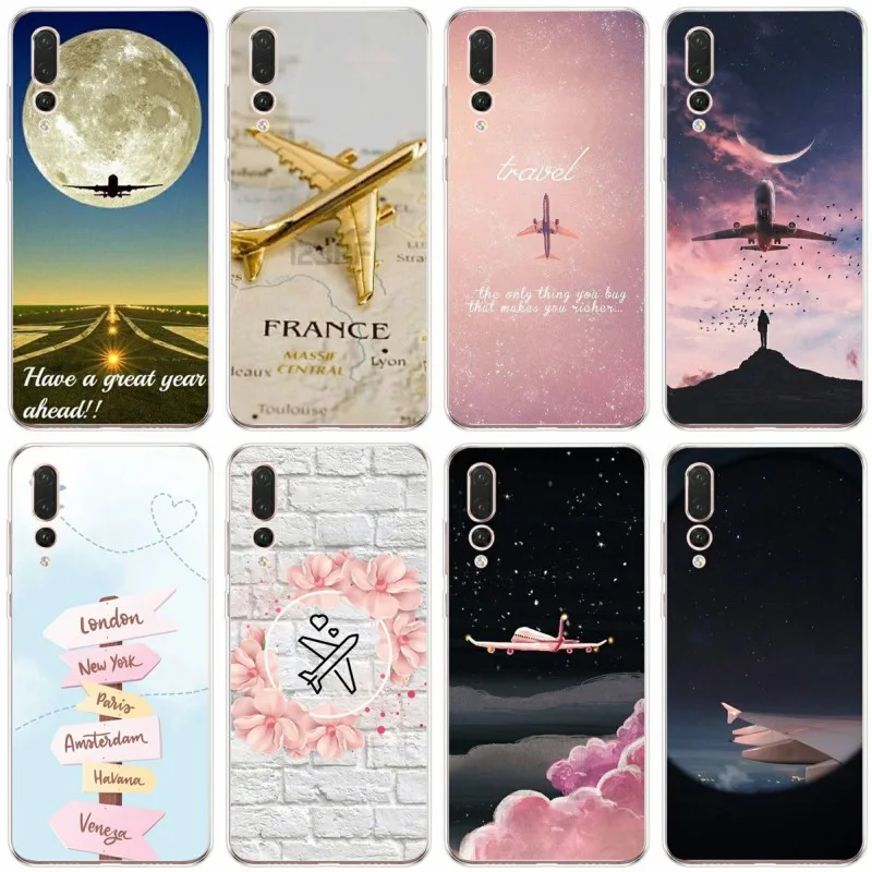Чехол для Huawei P8 P9 P10 P20 P30 P40 Psmart Lite Plus Pro Y5 Y6 Y7 2017 2018 | Мобильные телефоны и аксессуары