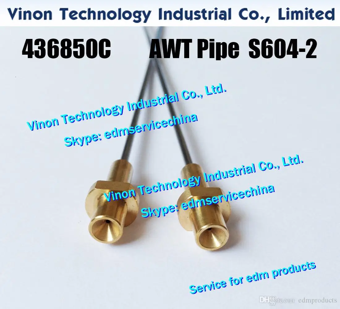 

436850C edm AWT трубы L = 285 D = 2,0-0,7 мм S604-2 верх для 0205852 снудик AP,AQ325L,AQ327L,AQ537L,AQ750,AQ900,AD325,AD360