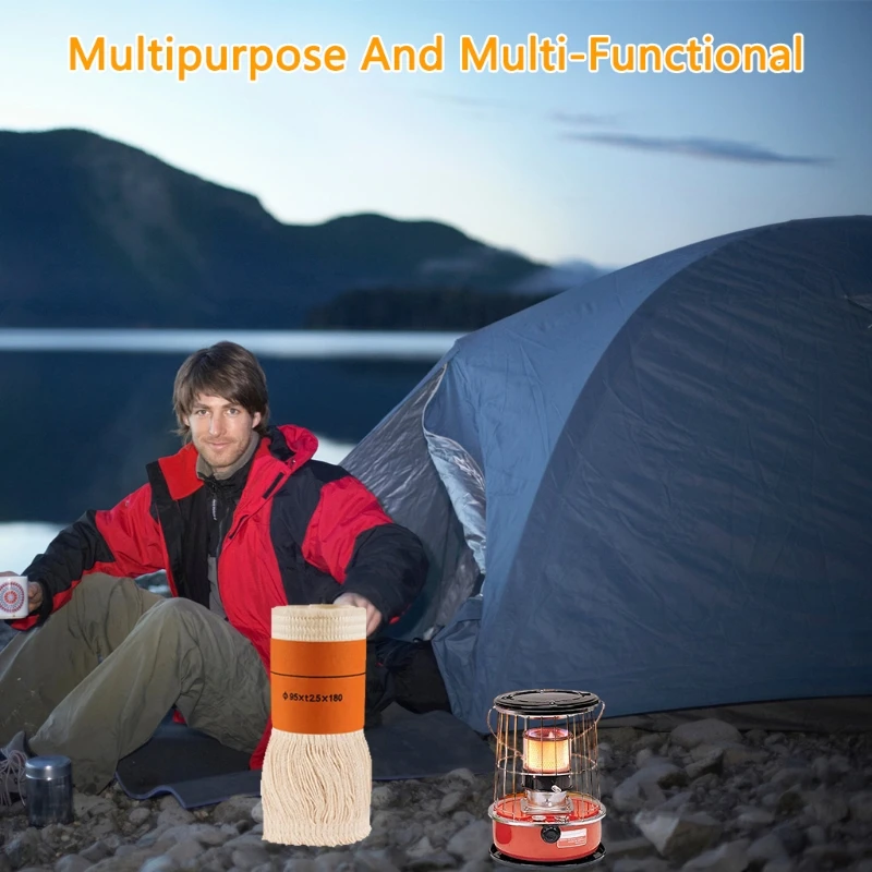 Фитиль для керосиновой печи нефтяной нагреватель фитили хлопковая пряжа