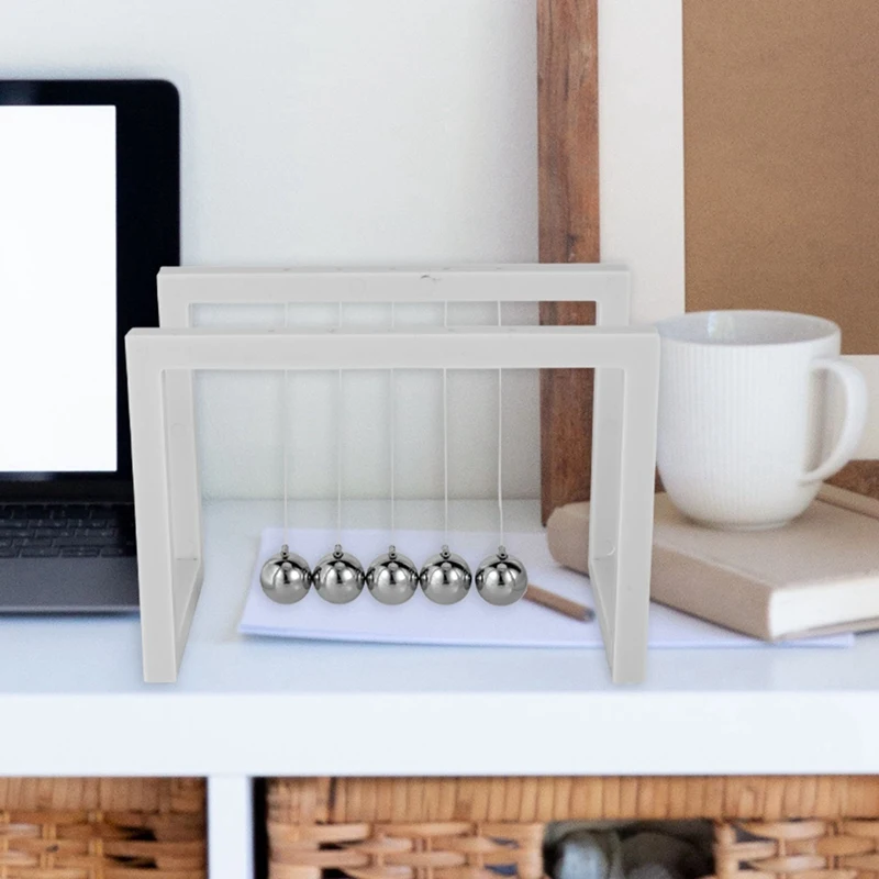 Newton Balls Cradle Balance Ball Newtons Pendulum Ornaments Home Decorations Desk Decoraction Toy Gift | Дом и сад