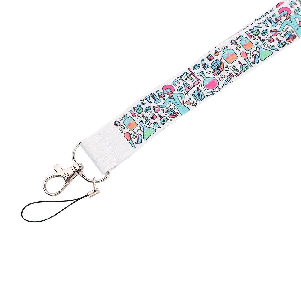 Брелок для ключей SP1539 с химическим шнурком мультяшный шейный ремешок брелок