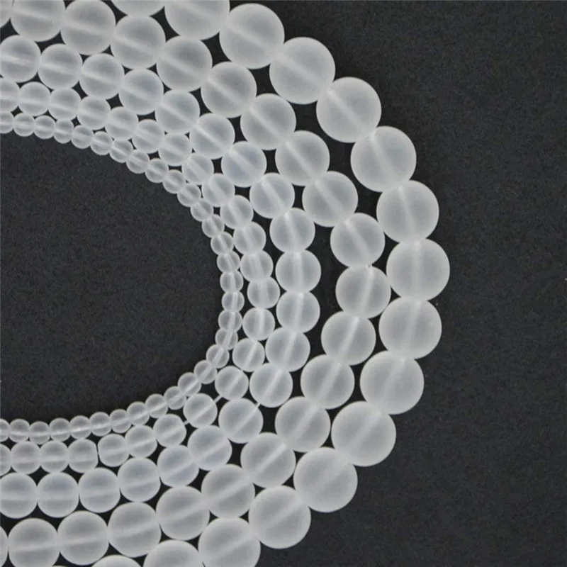 

Matte Crystal Loose Spacer Beads for Making Fashion Bracelet Necklace