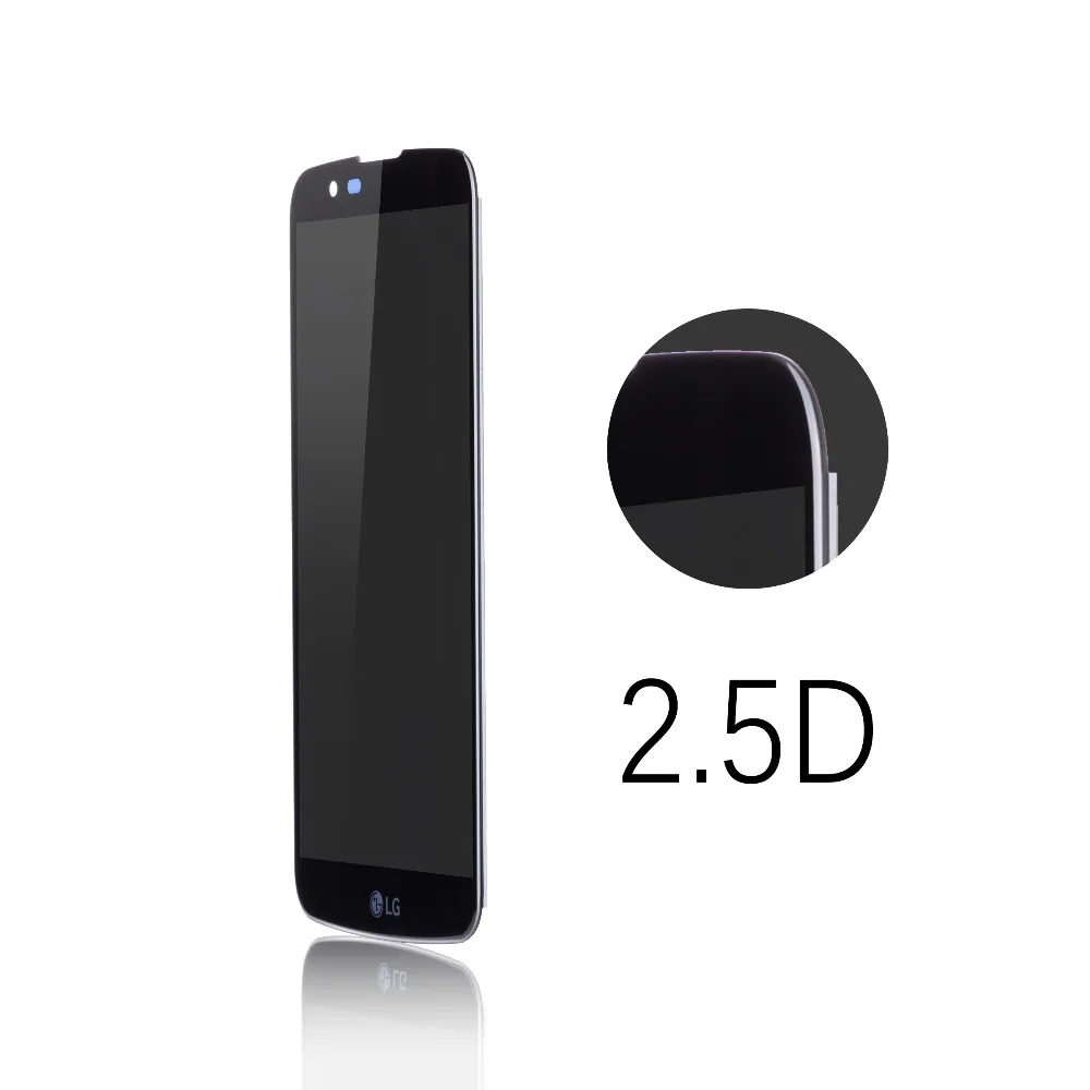 Дисплей для LG K10 K410 K430 K430DS K420N 420N K10 Lte LCD в сборе с тачскрином на рамке Черно-белый