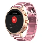 Ремешок для Fossil Women's Gen 4 3 Q Venture HRженский спортивныйженский ремешок для часов 18 мм браслет из нержавеющей стали