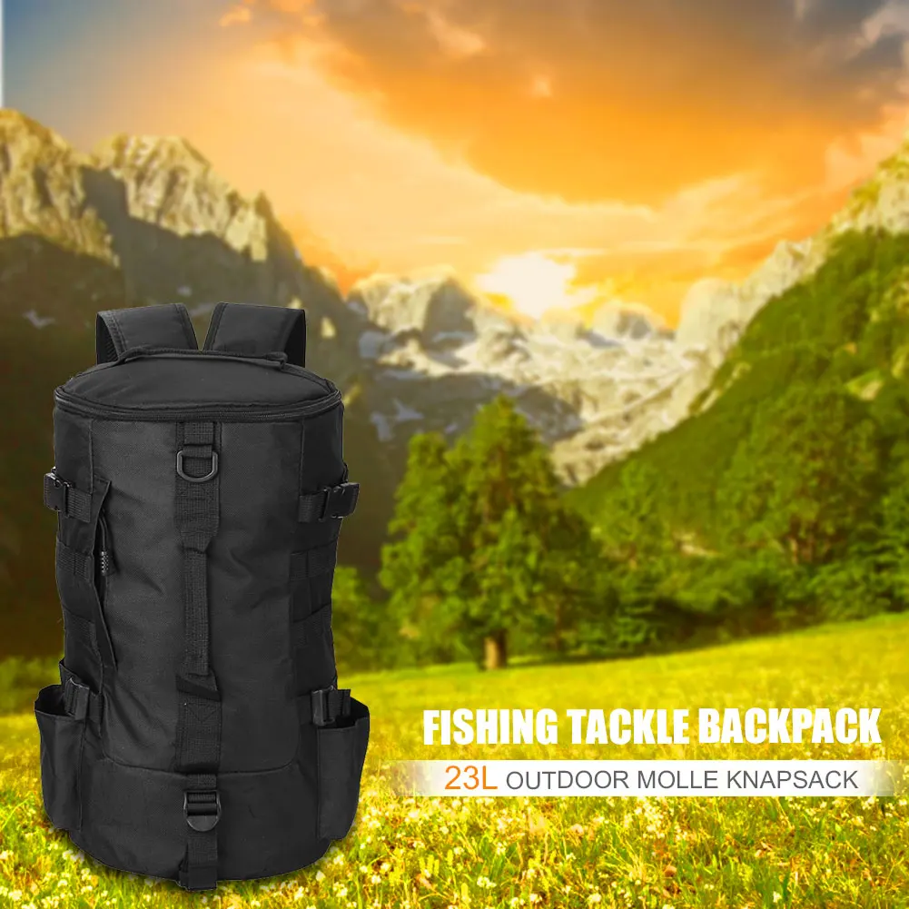 Рюкзак для рыболовной снасти многофункциональная цилиндрическая сумка хранения