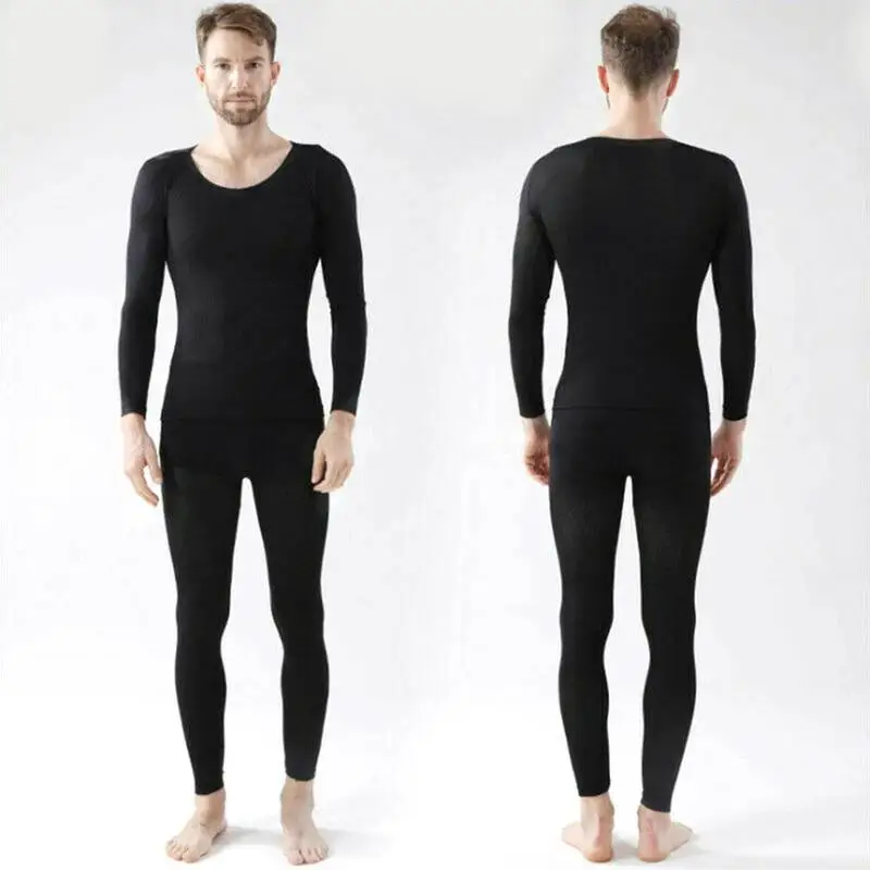 

Men Winter Seamless Elastic Thermals Inner 37 Degree Ultra-thin Color Suit Underwear Temperature Free Size Wear 4 Constant I1D0