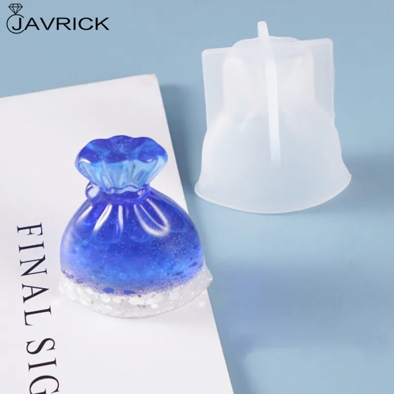 Кристальная эпоксидная смола форма кошелек сумка украшение литая силиконовая