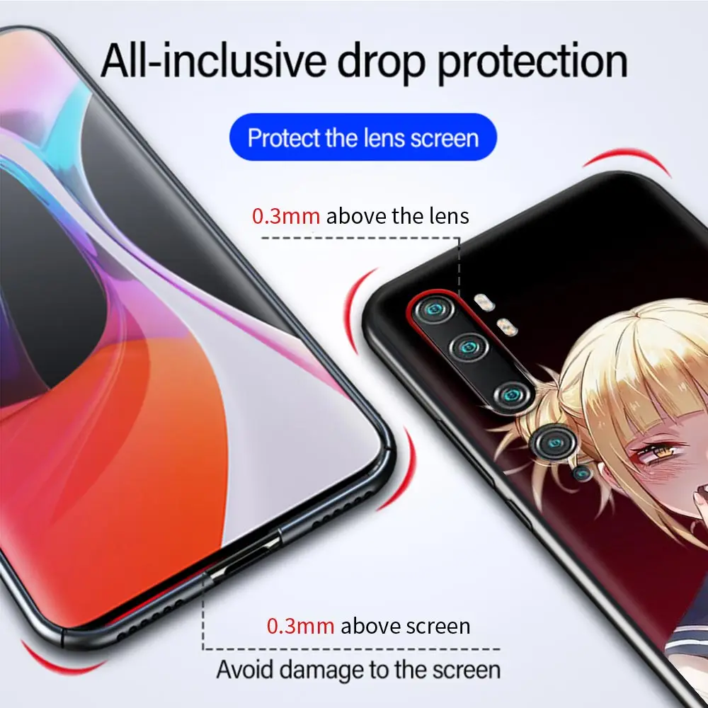 

My Hero Academia Himiko Toga Cover for MotoRola G Stylus G8 G9 Power Plus Play E6S Edge One Fusion Plus Phone Soft Case Shell