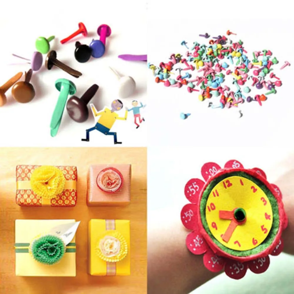 100 шт. металлические гвозди для скрапбукинга|embellishments|embellishments scrapbooking |