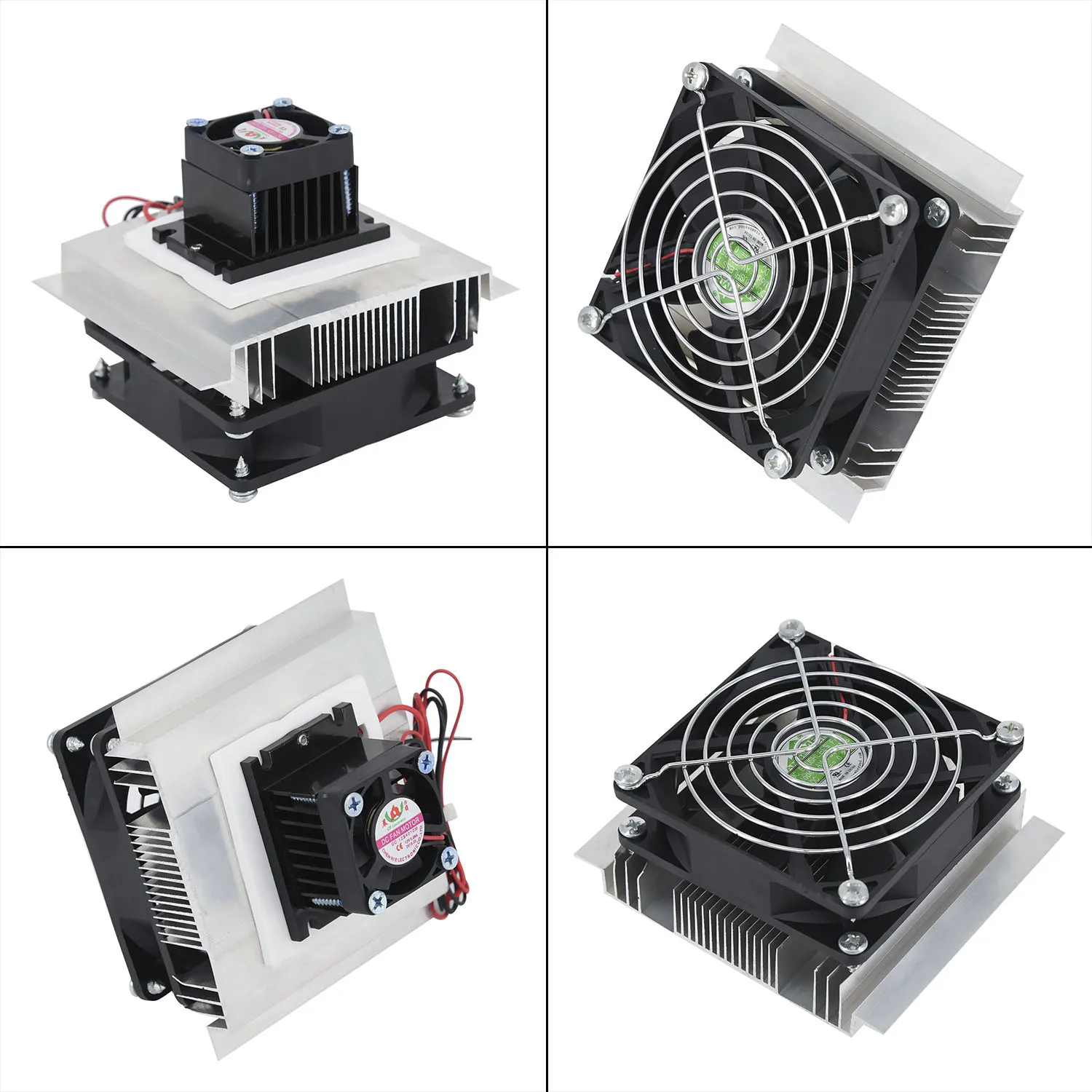 

12V 6A 60W Thermoelectric Peltier Refrigeration Small Cooling System Cooler Fan
