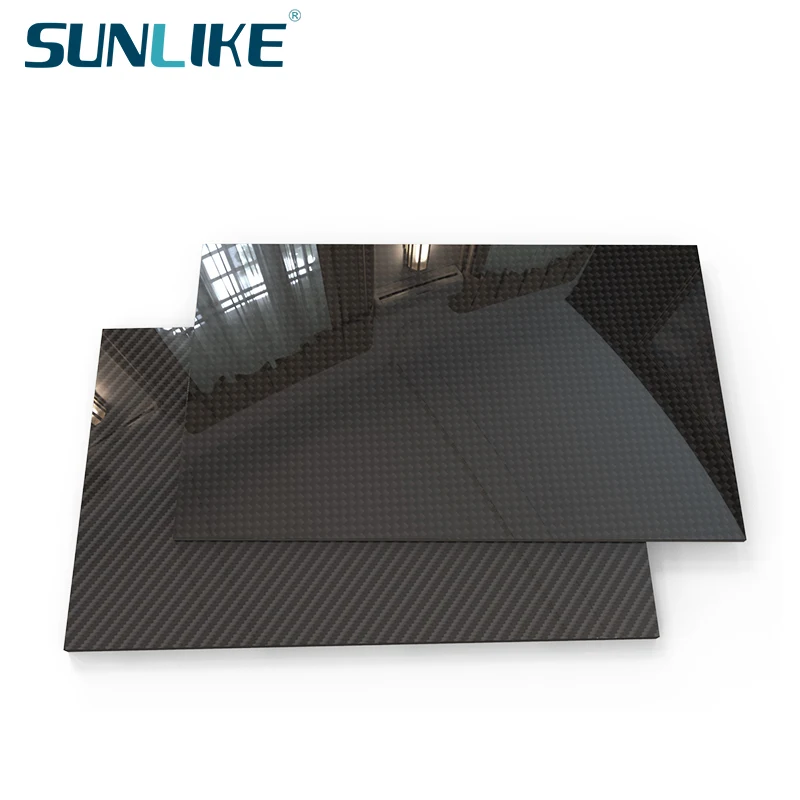 0 2-2 мм 400 X 100% 3K панель из углеродного волокна листы настольная Fiberic