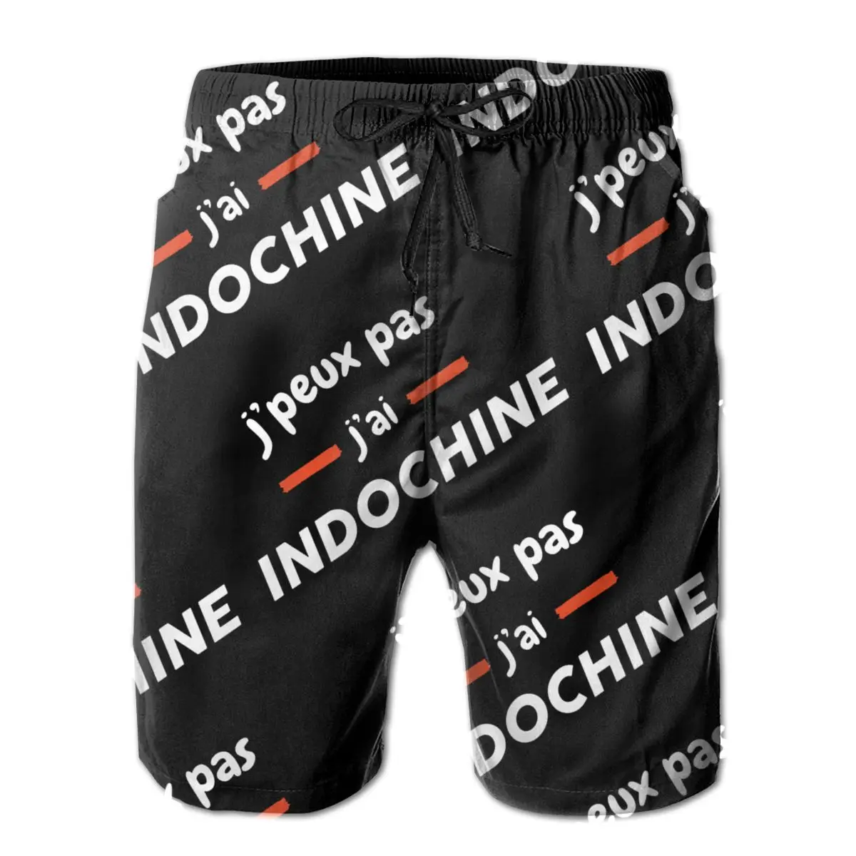 

Promo Indochine I Can T I Have Indochine T Shirt Anime Beach Breathable Quick Dry Graphic Vintage print R145 Sports Male Shorts