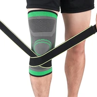1pcs knee support professional protective sports knit knee pad breathable bandage knee brace for basketball tennis cycling