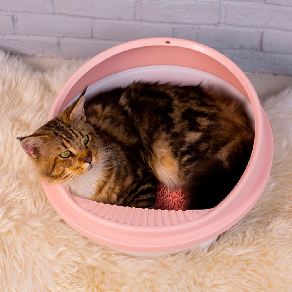 Туалетное постельное белье для домашних животных анти всплеск кошачий Туалет