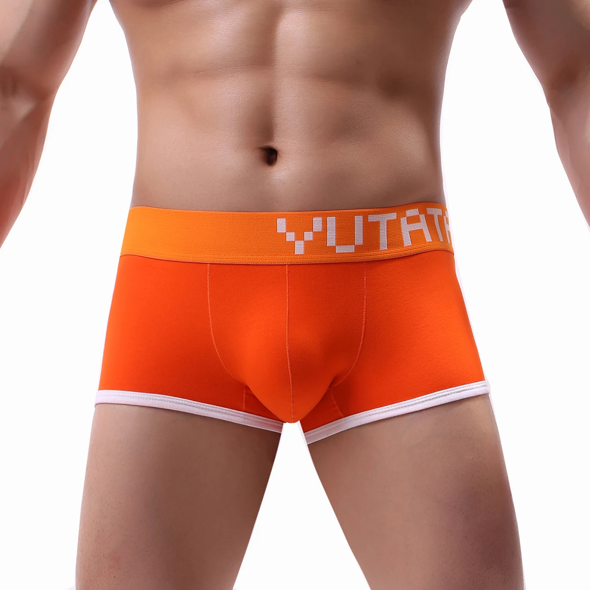Мужское нижнее белье боксеры сексуальные хлопковые Мужские боксерские шорты для
