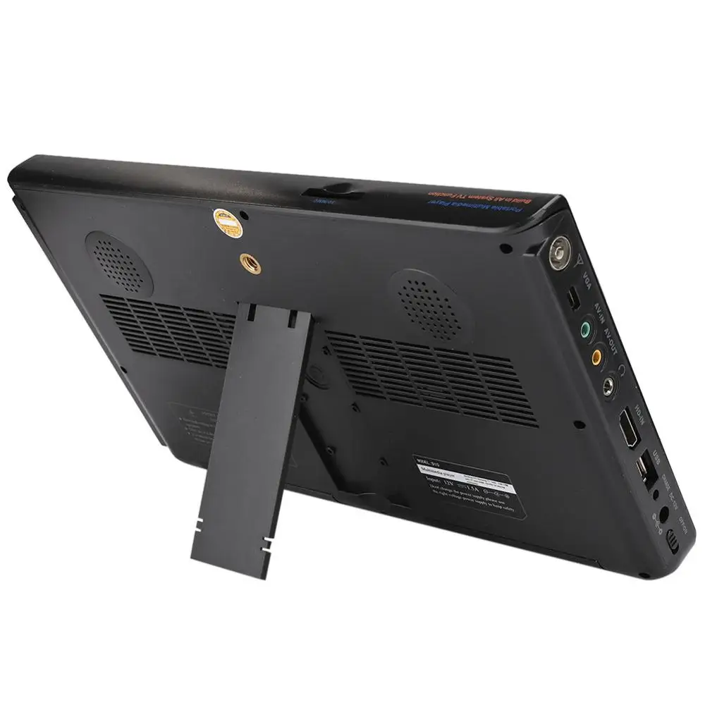 LEADSTAR 10.1 Inch ISDB-T 16:9 HD Digital Analog Portable TFT-LED Color TV Television Player for Home Car EU Plug | Электроника