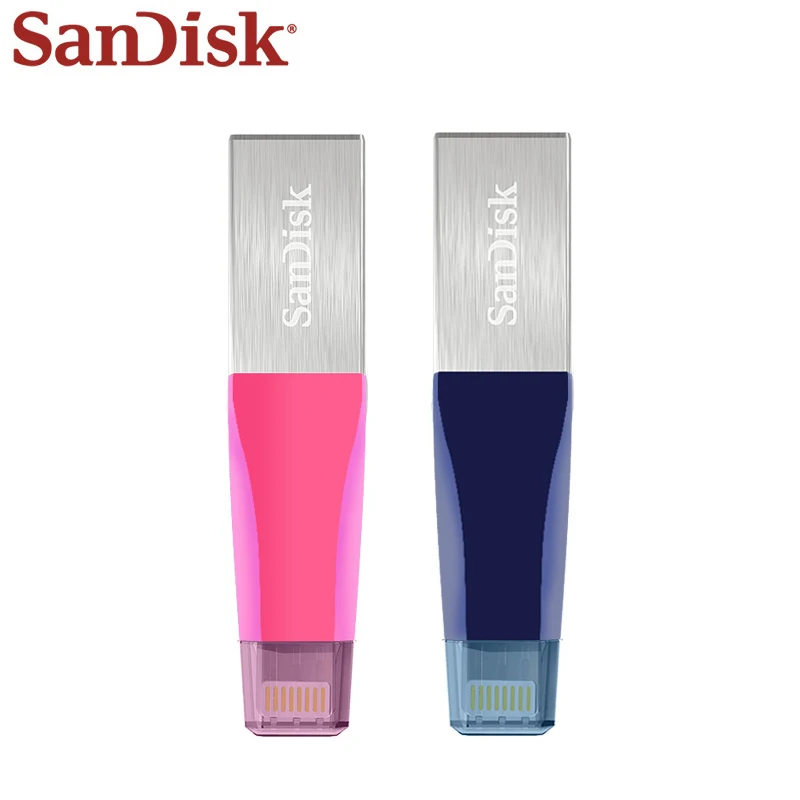 Флеш накопитель Sandisk iXPAND USB 3 0 32 ГБ 64 128 Lightning U диск iOS 8 2 карта памяти флешка для iPhone