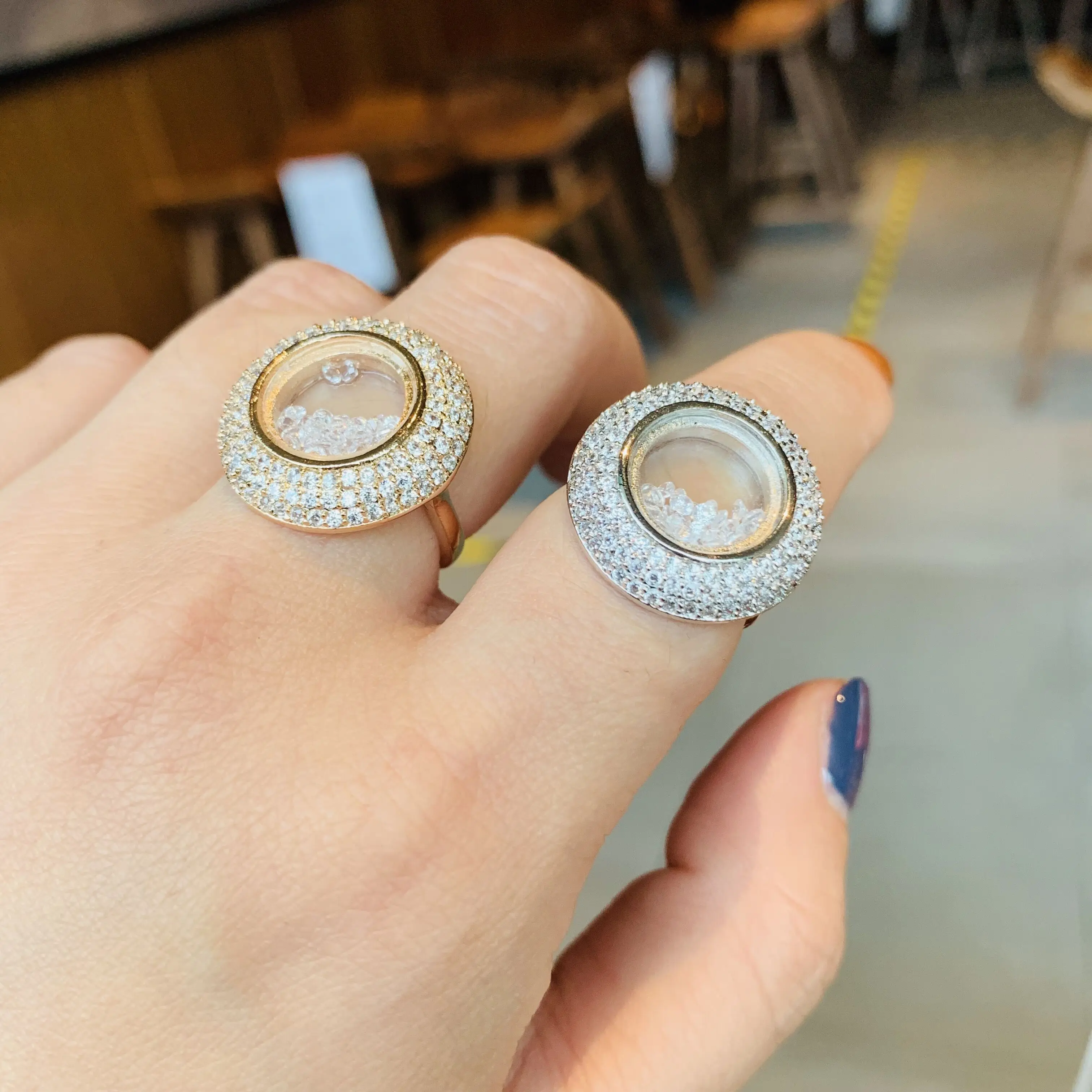 Модные Роскошные Ювелирные наборы с подвеской на удачу кубическим цирконием для