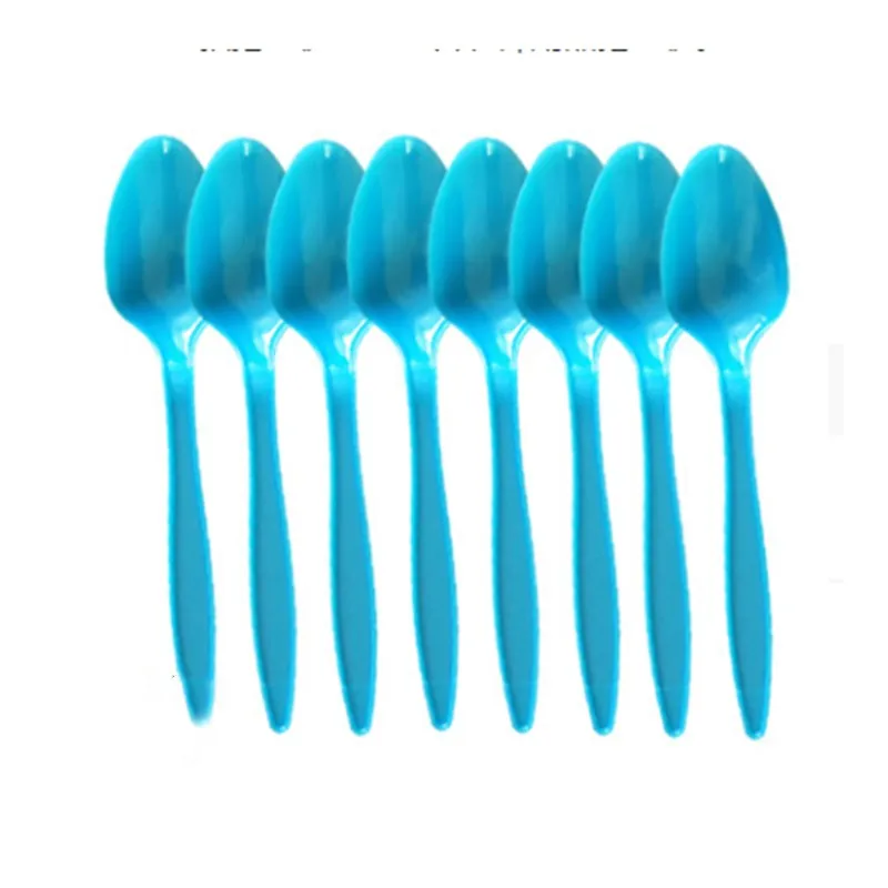 10PCS Spoon Вечерние баннеры на тему фермы для душа; вечерние баннеры для торта с днем рождения; Детские вечерние баннеры для мальчиков; товары для украшения торта - Цвет: 10PCS Spoon