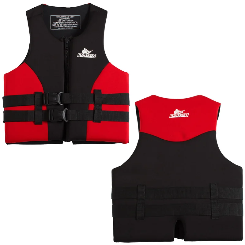 Спасательный жилет для взрослых неопреновый защитный мужчин и женщин плавания