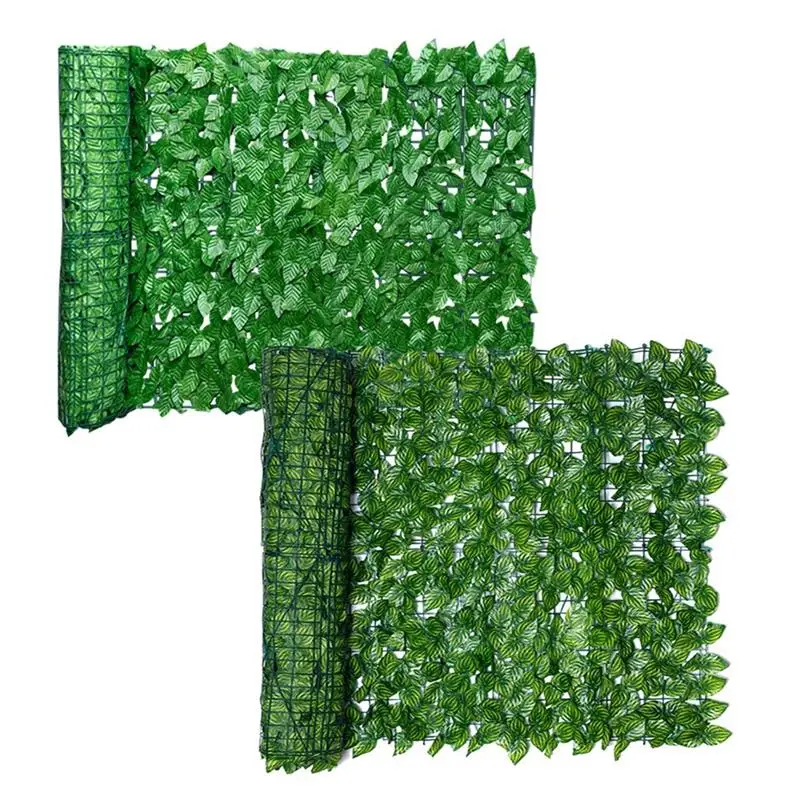 

Artificial Ivy Privacy Fence Screen Artificial Hedges Fence and Faux Ivy Vine Leaf Decoration for Outdoor Decor Garden