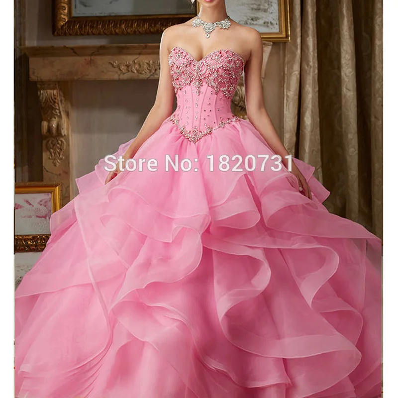 Платье без рукавов Quinceanera цвета шампанского недорогое бальное платье из органзы