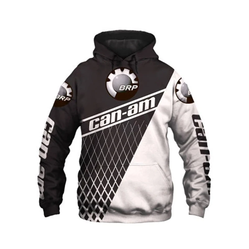 

Новинка 2021, мужские толстовки BRP Can-am на весну и осень, мужские толстовки, мужские толстовки, худи, Повседневная зимняя куртка, толстовка