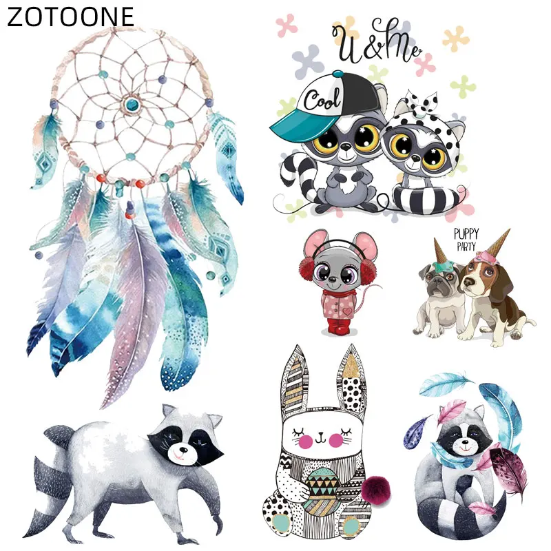 ZOTOONE нашивка &quotЛовец снов&quot для костюмы Утюг на мультфильм животных настенные