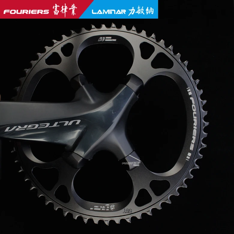 Круглая Звездочка для шоссейного велосипеда fourier R110 / 4 BCD 110BCD с узкой шириной 42T-58T