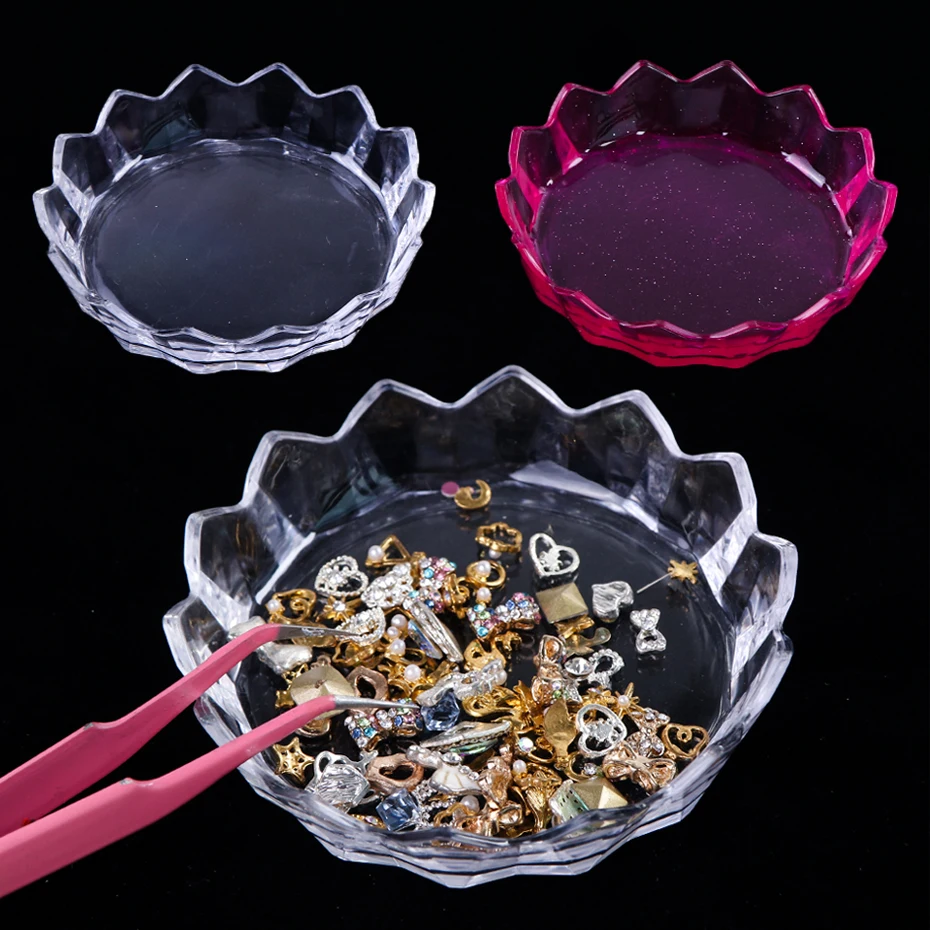 Многофункциональное хранение для принадлежностей дизайна ногтей чехол Стразы