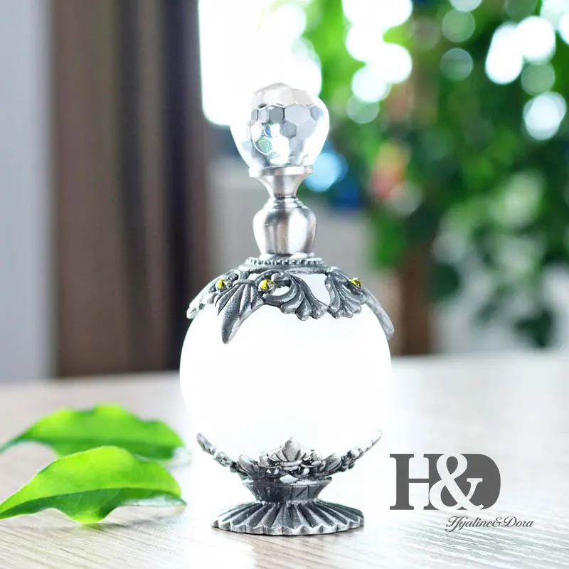 H& D старину пустая многоразовая бутылка для духов стеклянная бутылка для эфирного масла домашнее свадебное украшение подарки для женщин/девочек(10 видов