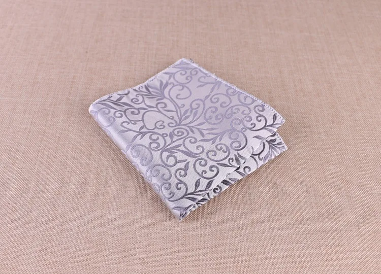 

Sitonjwly 23*23cm Polyester Handkerchief for Mens Suits Pocket Square for Wedding Scarves Vintage Fabric Hankies Custom Logo