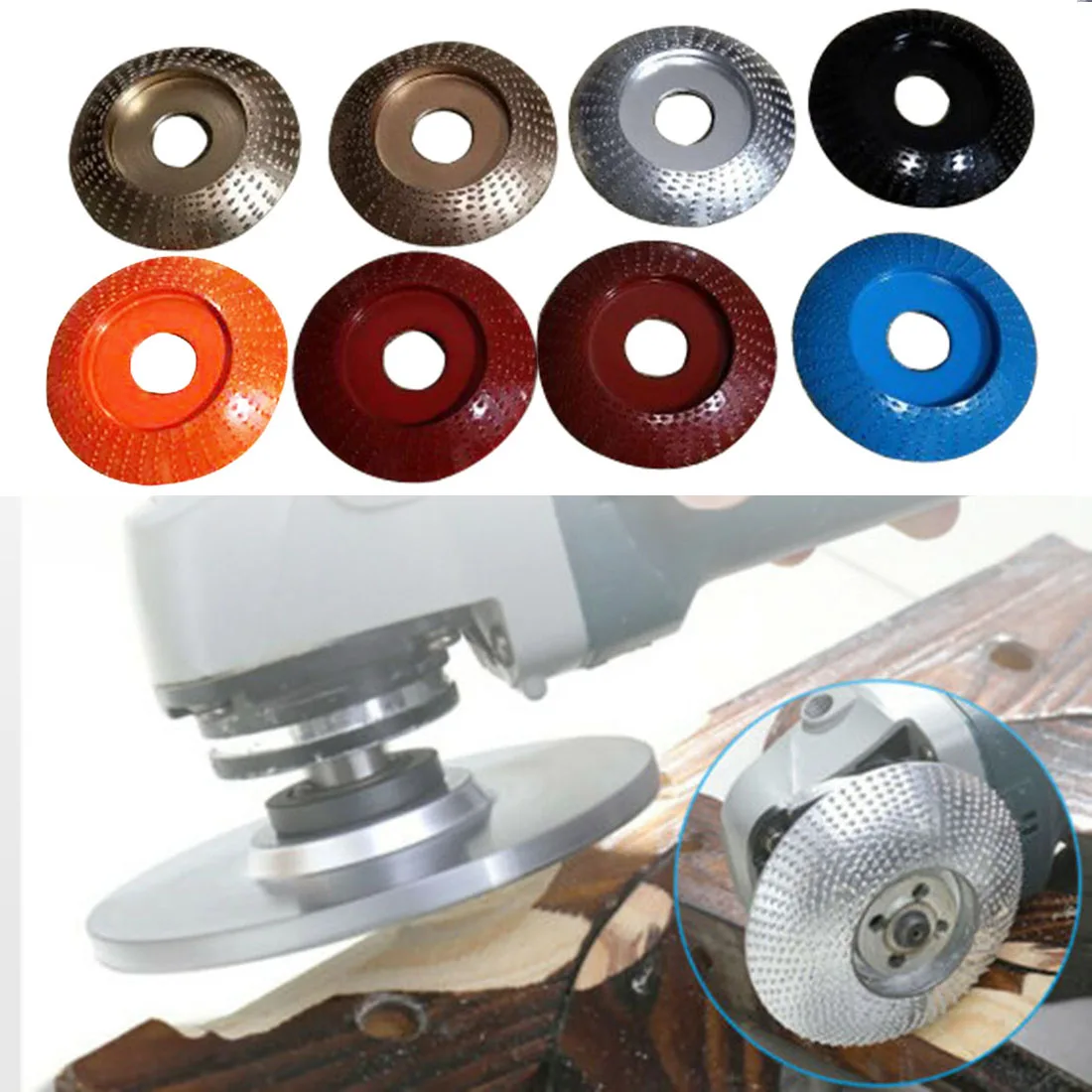 

85x22mm Angle Grinder Grinding Wheels Wood Sanding Shaping Wheel Steel Arc Type Disc Rotary Tools Accessories