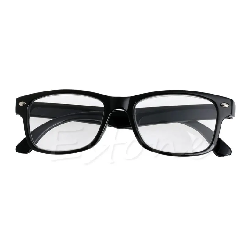 

Classic Black Frame Retro Style spring Reading Glasses Readers +1.0 - 4.0 R9JE