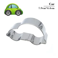 car moulding cake stencil kitchen cupcake decoration template mold cookie coffee stencil mold baking baking fondant