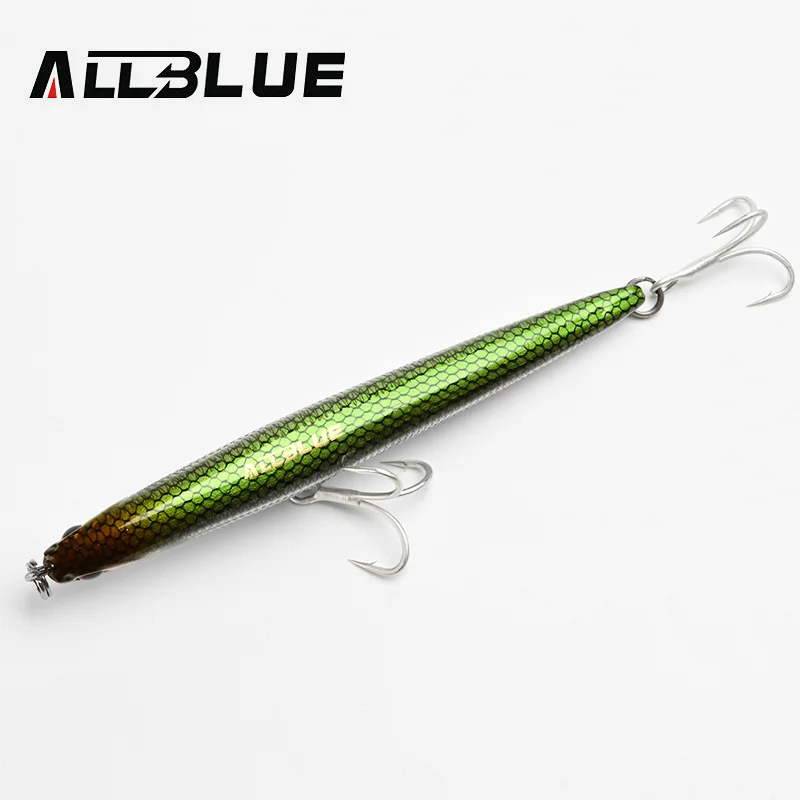 ALLBLUE SPEAR 90 приманка для рыбной ловли-палочка мм/9 г Тонущий Карандаш Longcast Shad 3D Eyes