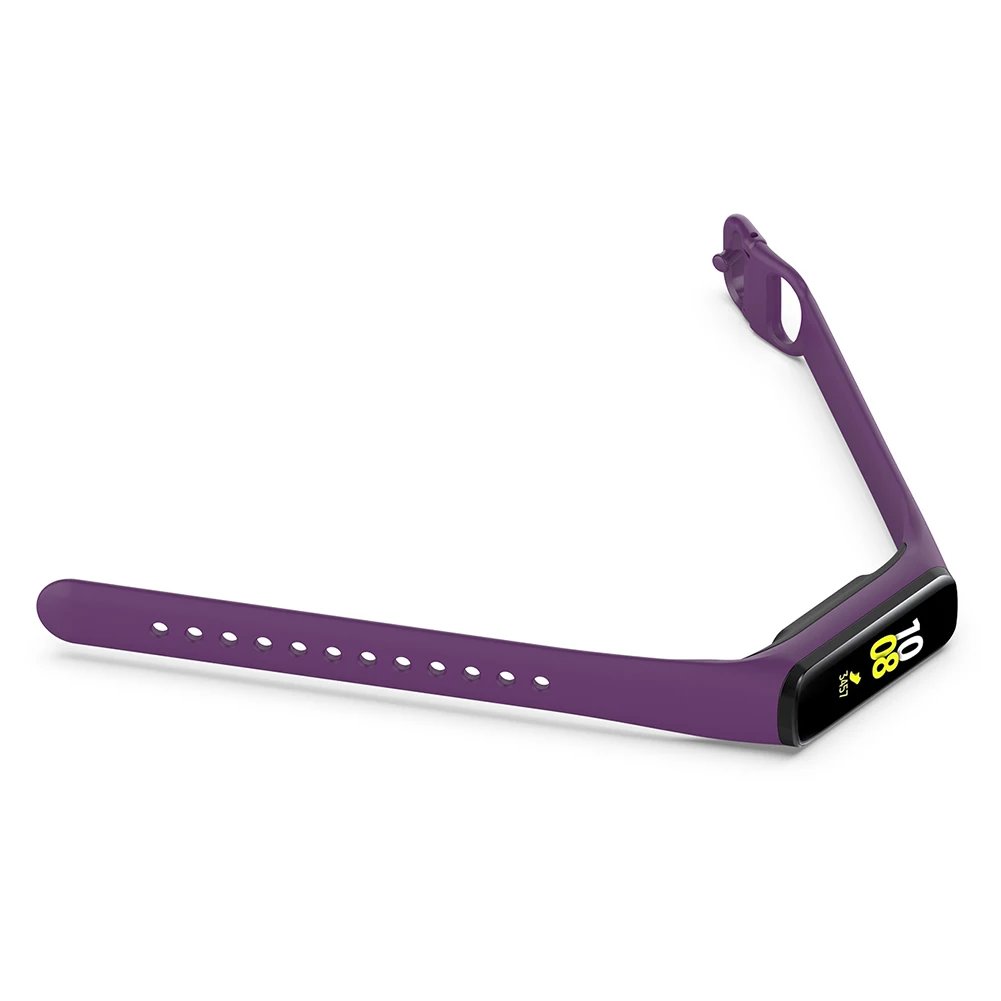 

Candy Color Silicone Smart Bracelet Watchband for Samsung Galaxy Fit-e R375/Galaxy Fit2 SM-R220 Replacement Wrist Strap