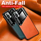 Автомобильный Магнитный кожаный чехол для Xiaomi Redmi Note 10 Pro 10s 9T 9S 8T 8A 9 8 7 Redme 9A 9C, защитный чехол для телефона из оргстекла