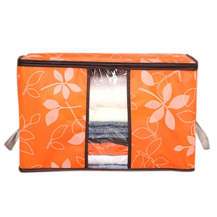 

New Waterproof Portable Clothes Storage Bag Organizer Folding Closet Pillow Quilt Blanket storage bag for blanket pillow