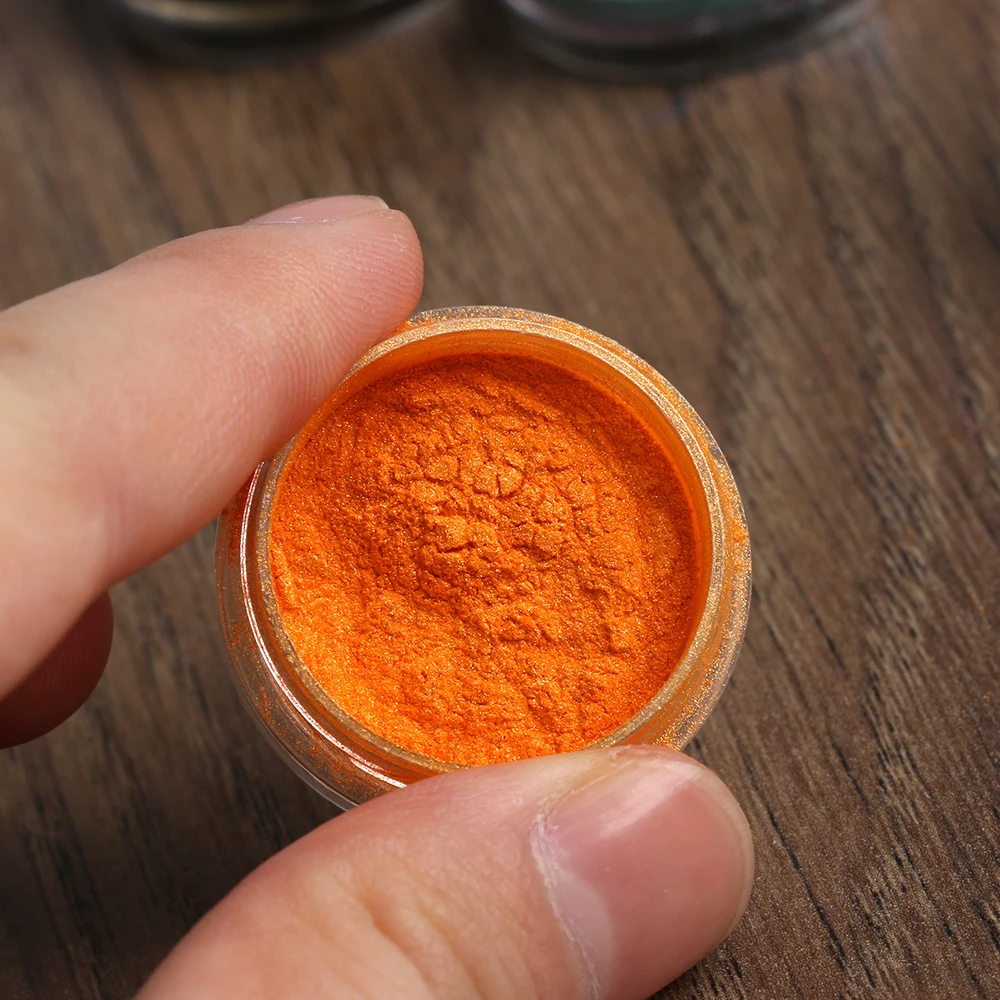 2 шт. пигментный порошок мерцающий пигмент Mica идеально подходит для изготовления