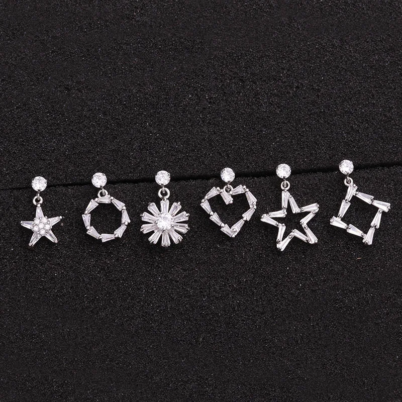 Последний писк моды 1 шт. длинные висячие серьги Надеваемые На ушной хрящ штанга