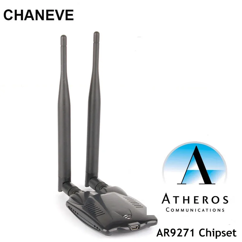 Чипсет CHANEVE Atheros AR9271 беспроводной USB WiFi адаптер 150 Мбит/с 802.11n сетевая карта с 2