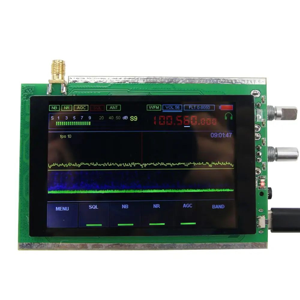 

TZT 50KHz-200MHz Malachite DSP SDR Receiver Malahit SDR Shortwave Radio Receiver Software Radio STM32h743